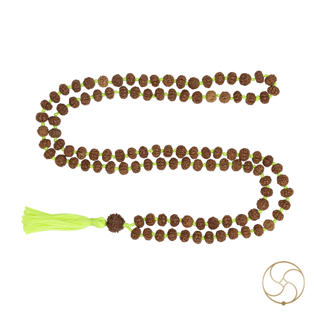 5 Mukhi Pathri Rudraksha Mala 1081 Beads