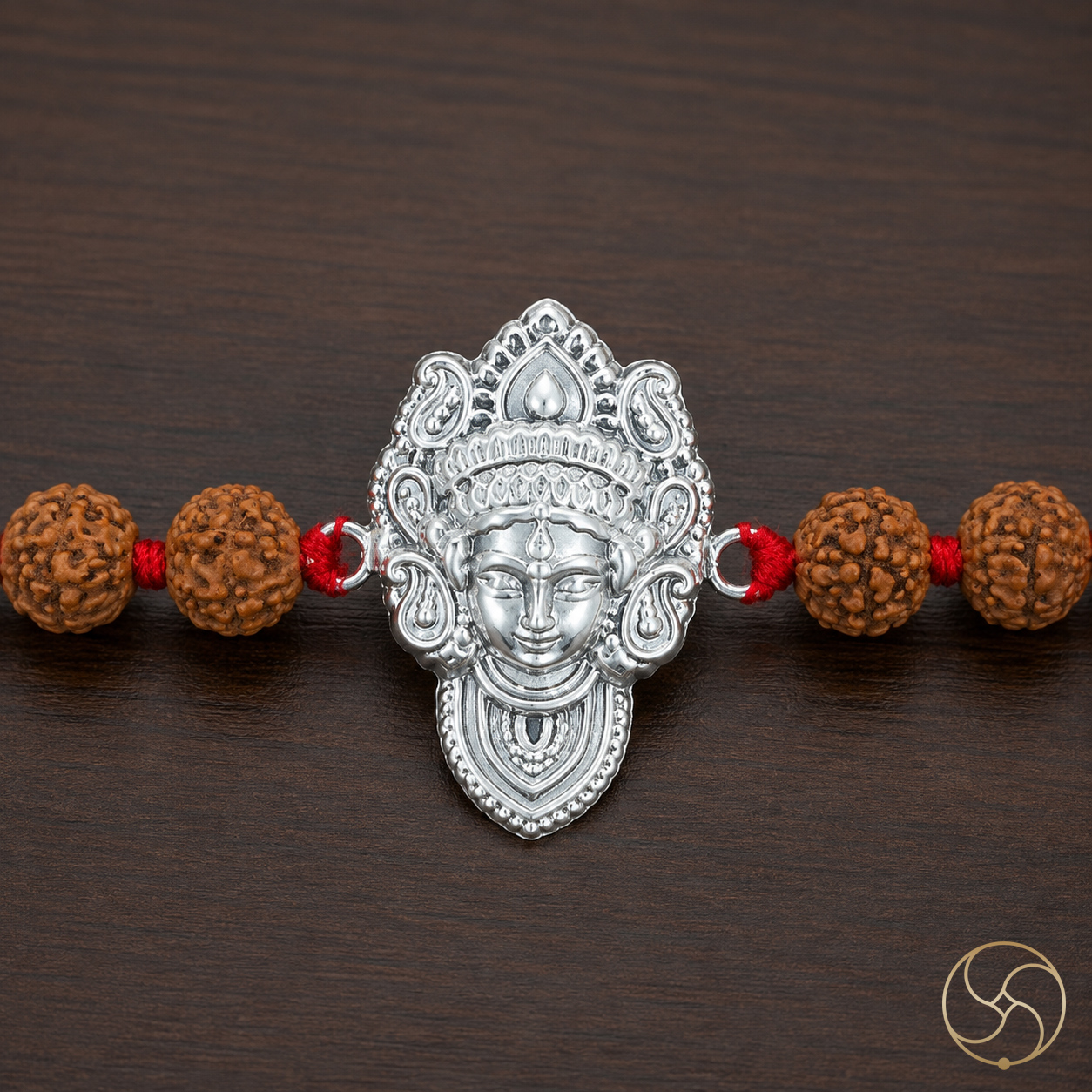 999 Silver Durga Maa Rakhi