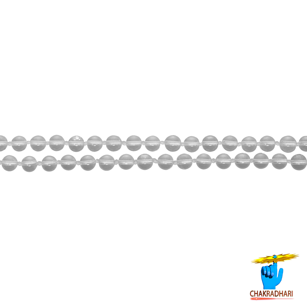 Sphatik Mala108 1 Beads for Jaap or Wearing 8mm or 6mm