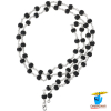 99.9% Pure Silver Lawa Wearing Mala (6mm) 55 Beads - 99.9% शुद्ध चाँदी लावा माला धारण हेतु (पचपन मनका माला)