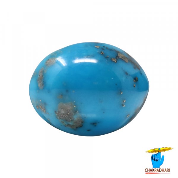 Image of 30.75 Carats Turquoise Irani Gemstone - पिरोजक, फ़िरोज़ा ईरानी रत्न