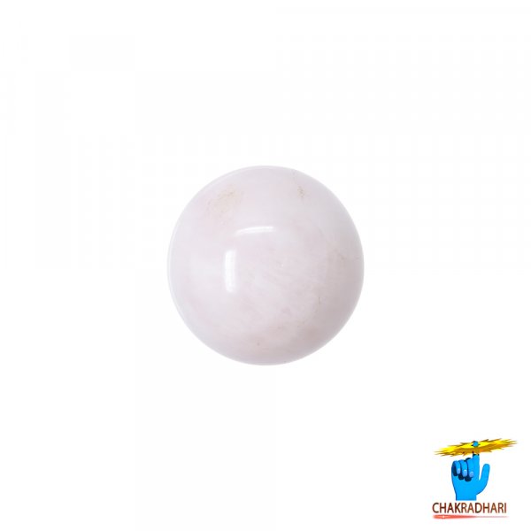 Image of Sphere Rose Quartz Crystal Ball (325GM) - गोलाकार गुलाब क्वार्ट्ज क्रिस्टल गेंद (325ग्राम)