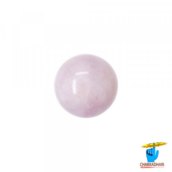 Image of Sphere Rose Quartz Crystal Ball (348GM) - गोलाकार गुलाब क्वार्ट्ज क्रिस्टल गेंद (348ग्राम)
