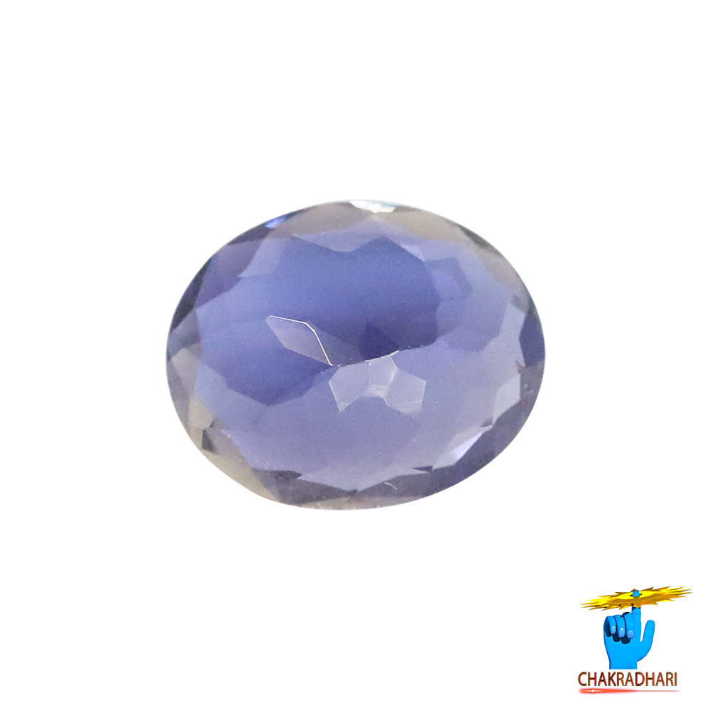 3 Carats Iolite Gemstone With Silver Ring Or Pendant -