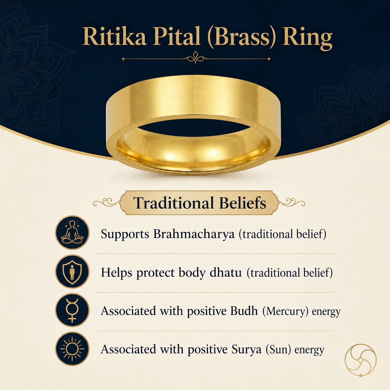 Ritika Brass Casting Lathe Ring