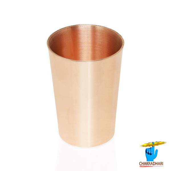 Image of 370ml  99.9% Nepaliya Copper Glass (372gm) - नेपालिया तांबा चषक