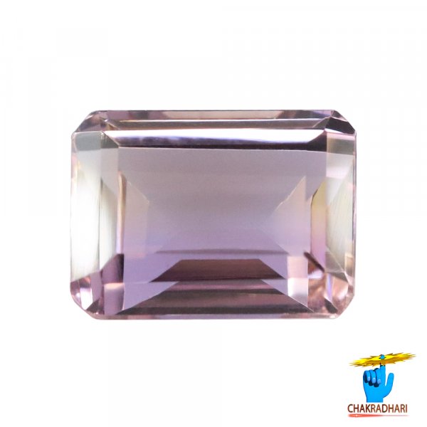 Image of 5.40 Carats Ametrine Gemstone Stone With Silver Ring Or Pendant - रत्न सुनकटैला