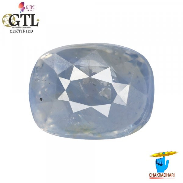 Image of 05.45 Carats Pitambari Blue Sapphire With Ring Or Pendant (Srilanka)  - पीताम्बरी नीलम रत्न