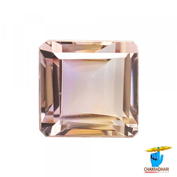 Image of 5.60 Carats Ametrine Gemstone Stone With Silver Ring Or Pendant - रत्न सुनकटैला