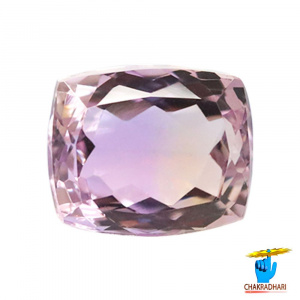 Image of 5.75 Carats Ametrine Gemstone Stone With Silver Ring Or Pendant - रत्न सुनकटैला