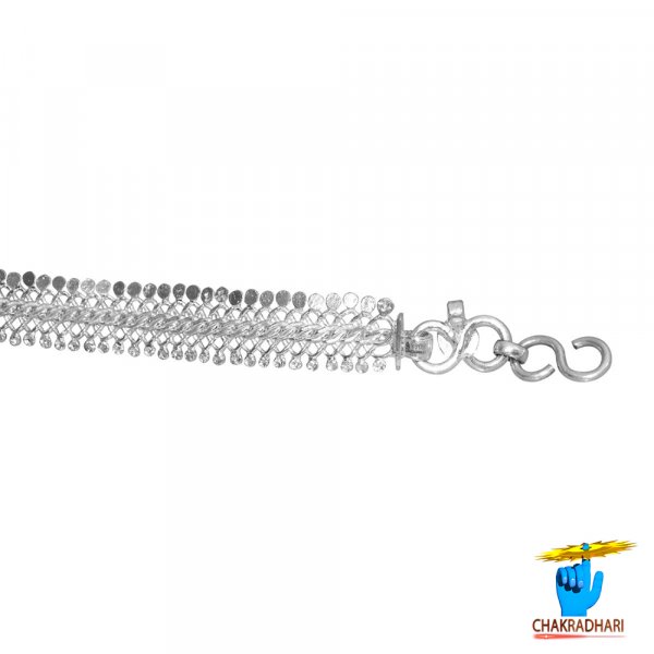 Image of 99.6%  Silver Imarti Kamarbandh - चाँदी इमरती  कमरबंद (300gm)