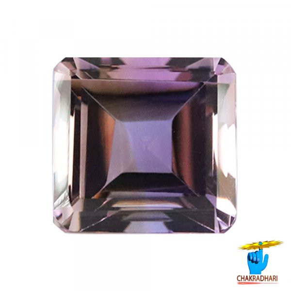 Image of 6.05 Carats Ametrine Gemstone Stone With Silver Ring Or Pendant - रत्न सुनकटैला