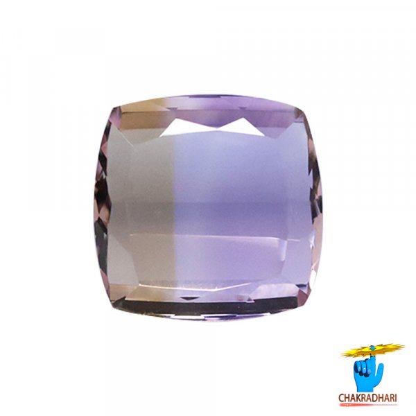 Image of 6.55 Carats Ametrine Gemstone Stone With Silver Ring Or Pendant - रत्न सुनकटैला