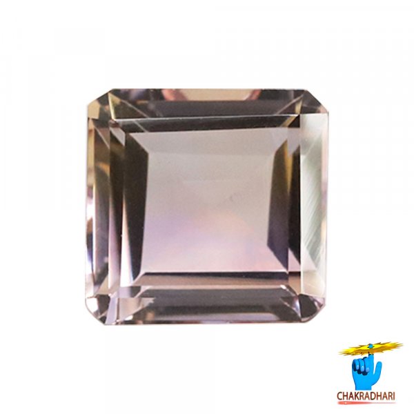 Image of 6.60 Carats Ametrine Gemstone Stone With Silver Ring Or Pendant - रत्न सुनकटैला