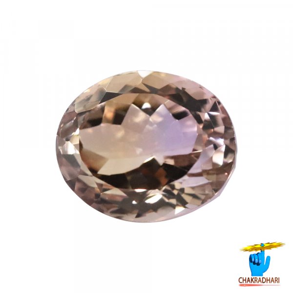 Image of 7.05 Carats Ametrine Gemstone Stone With Silver Ring Or Pendant - रत्न सुनकटैला