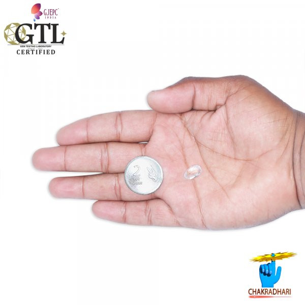 0784 Carats Natural Zircon Gemstone With Silver Ring Or Pendant -  