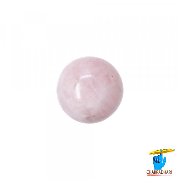 Image of Sphere Rose Quartz Crystal Ball (938GM) - गोलाकार गुलाब क्वार्ट्ज क्रिस्टल गेंद (938ग्राम)
