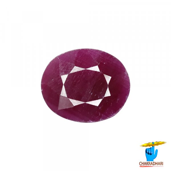 Image of 9.90 Carat Ruby Gemstone With Ring Or Pendant - मानक रत्न