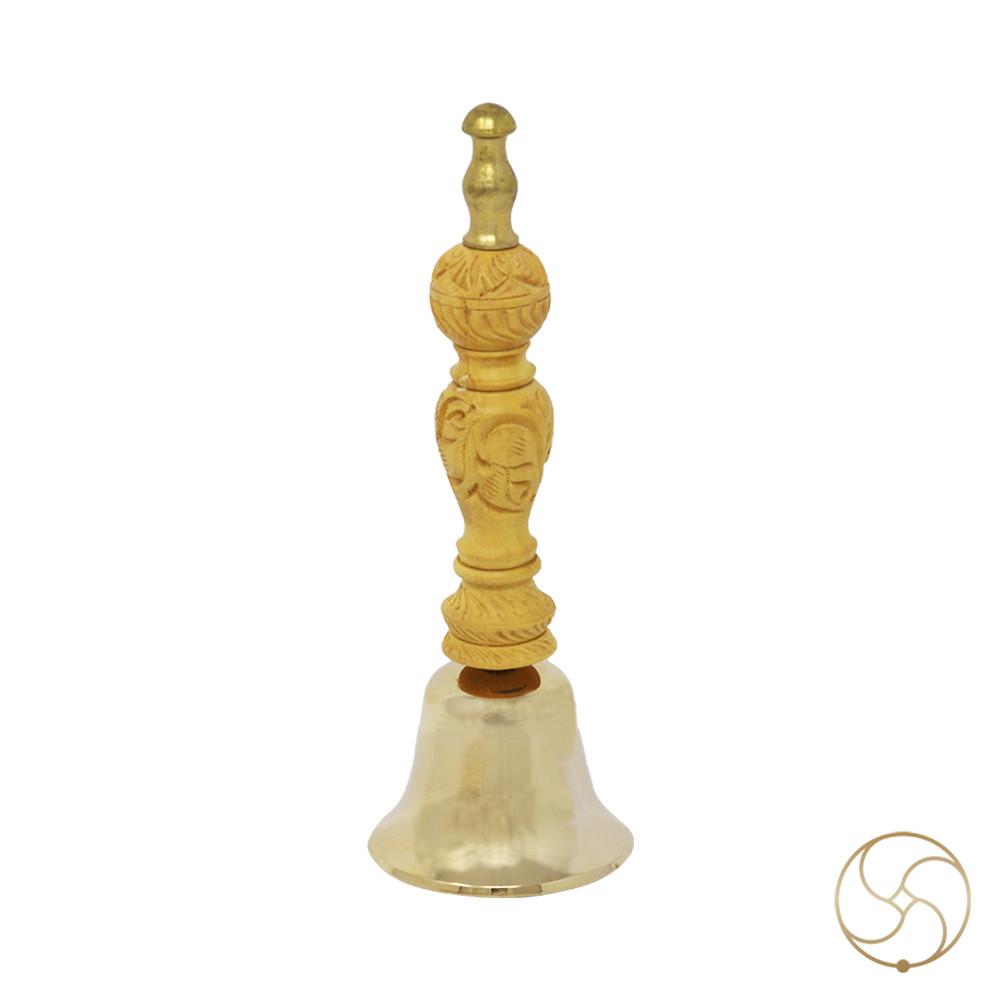 Phool Bronze Big Puja Bell -     