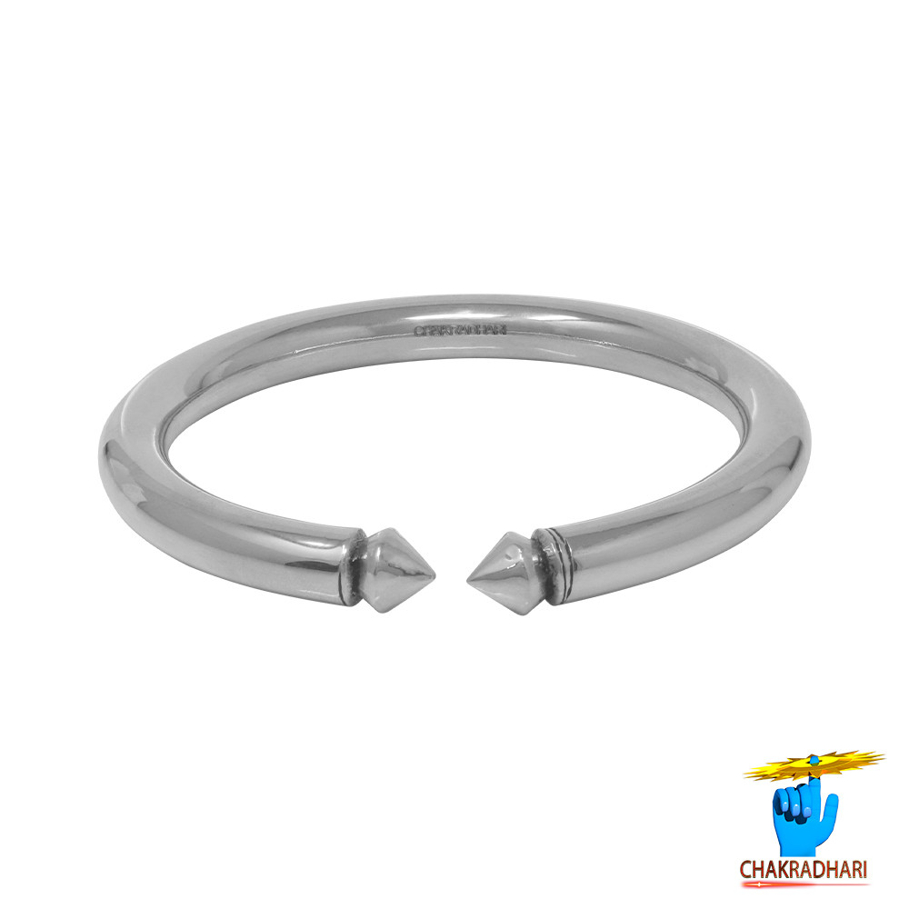 999 Zinc Gents Ghumti Bangle - 75gm