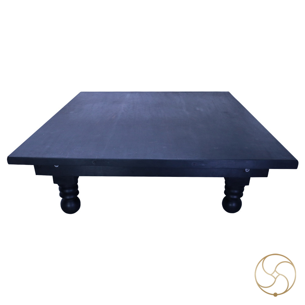 Ebony Divine Ritual Platform - Kaalskand Shyama Chowki