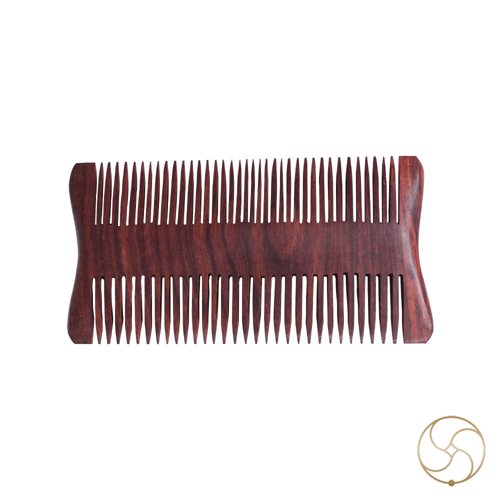 Dual side Red Sandalwood Comb