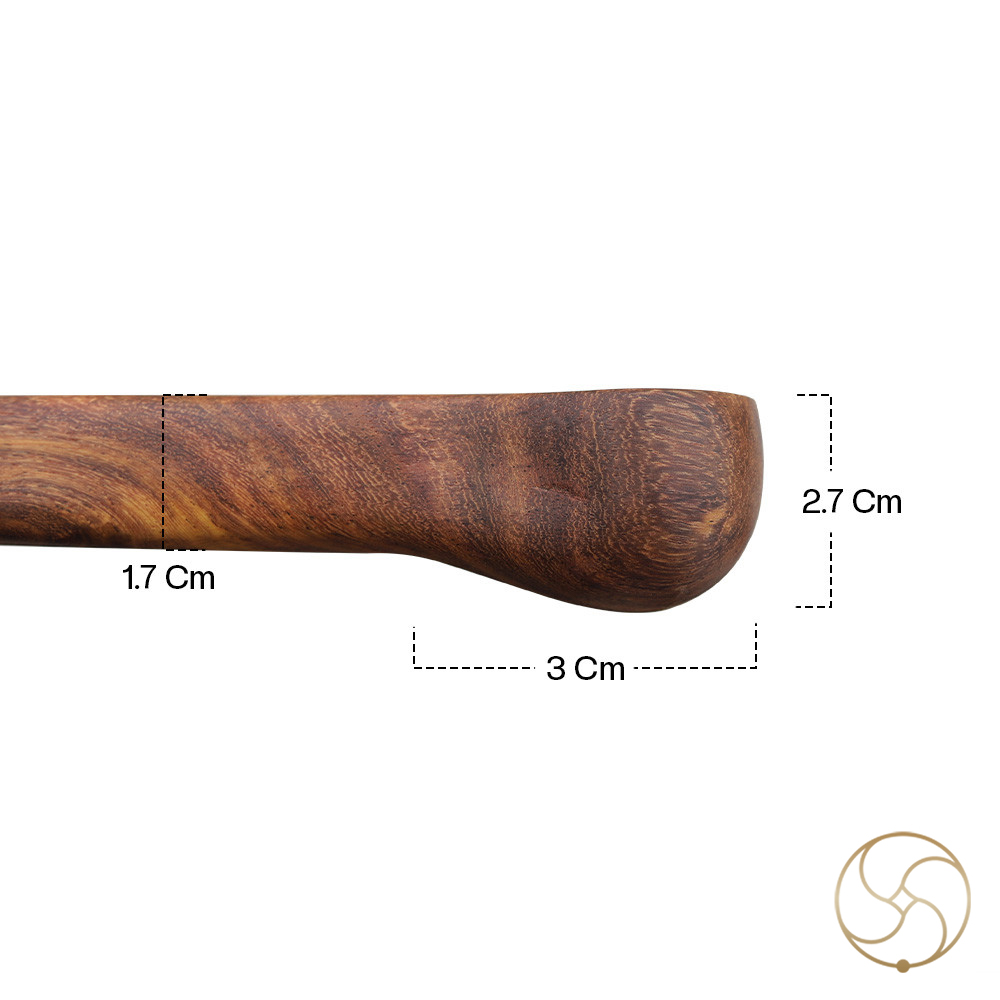 Sheesham Wood Struva for Hawan - Traditional Wooden Tool for Rituals