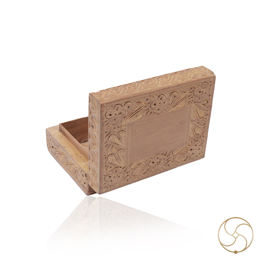 White Sandalwood Jewelry Box - 5cm x 24cm x 64cm