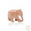 White Sandalwood Elephant Small Size - 1x1 Inch