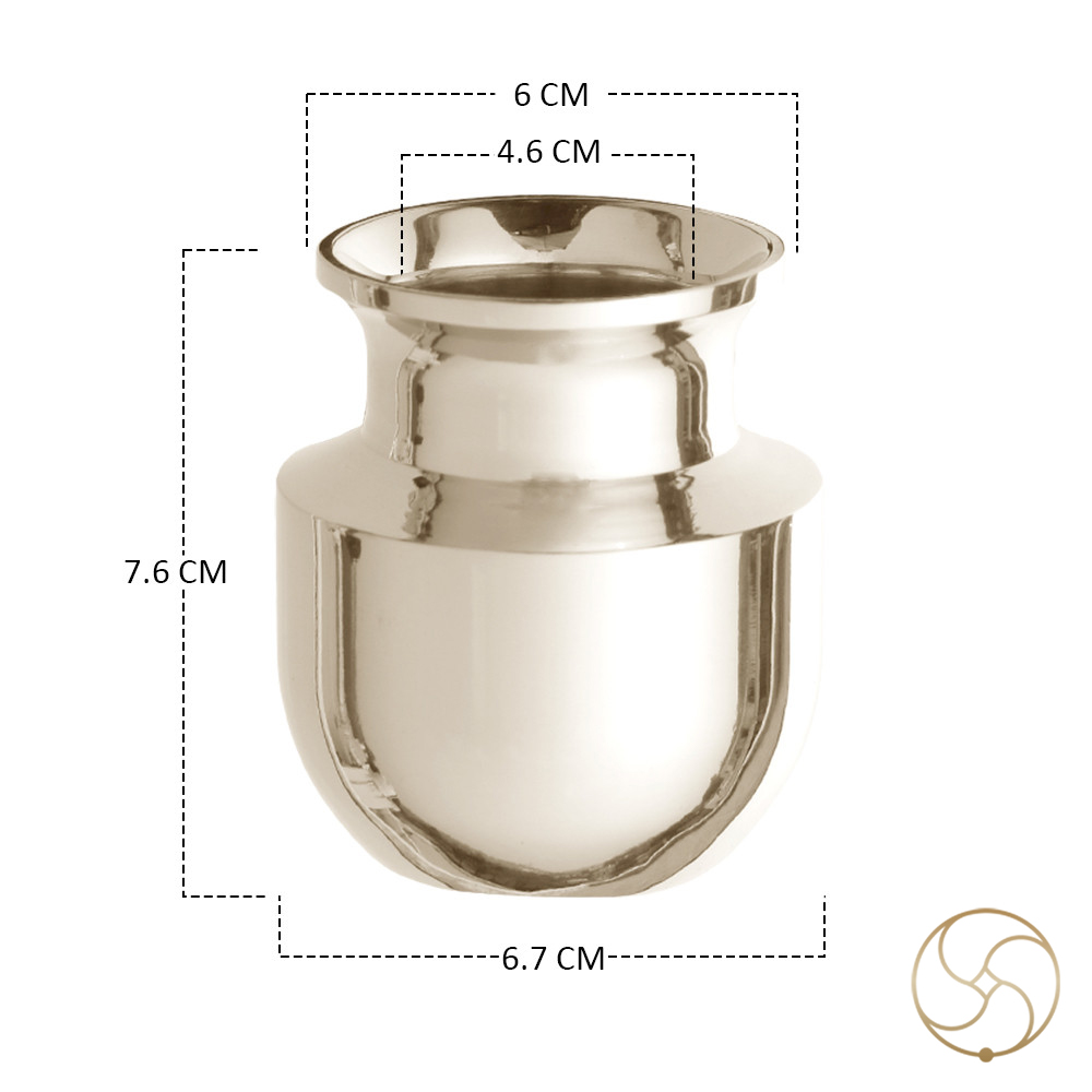 180ml Phool Bronze Long Neck Medium Lota 270gm -