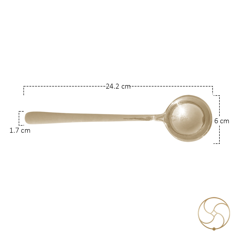 Phool Bronze Ladle -    