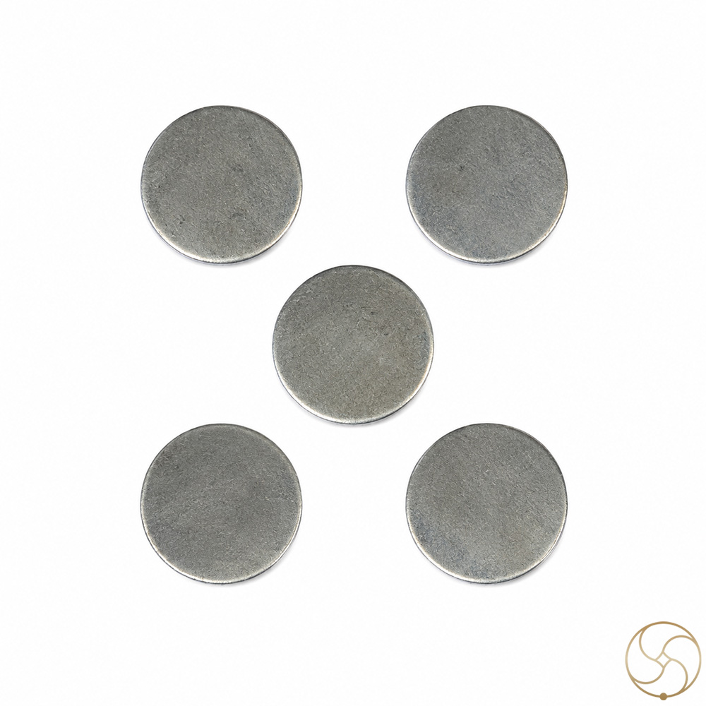 999 Zinc Water Health Small Coins 5 Pieces - 1 Set