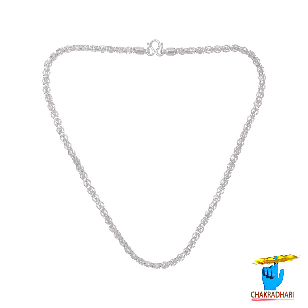 996 Silver Loophole Chain -    435gm