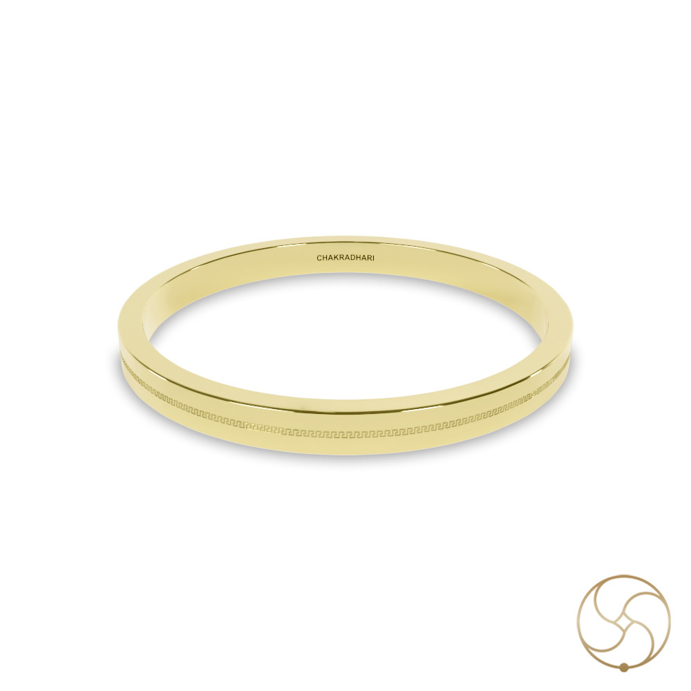 Ritika Brass Ulat Satta Lathe Bangle 35gm