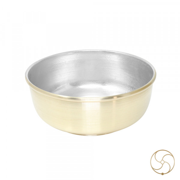 Image of 290 ml Ritika Brass Saag Bowl - रीतिका पीतल साग कटोरी (127 gm)