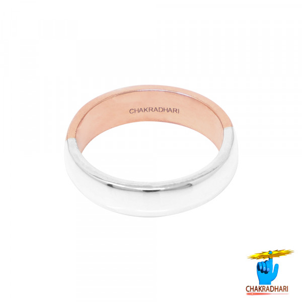 Image of 99.9% Silver Copper Combine Ram Shyam Ring - चाँदी-ताँबा संयुक्‍त राम–श्याम मुद्रिका