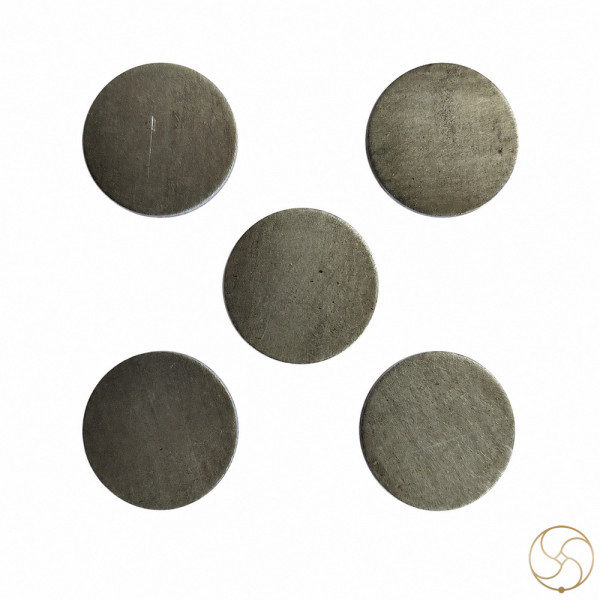 Image of 99.9% Zinc Water Health Coins (5 Pieces) - 1 Set