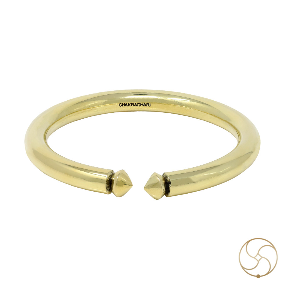 Ritika Brass Gents Ghumti Bangle -       90gm