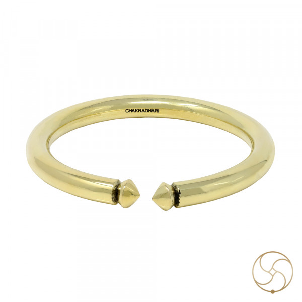 Image of Ritika Brass Gents Ghumti Bangle -  रितिका पीतल पुरुष घुमटी कड़ा (90gm)