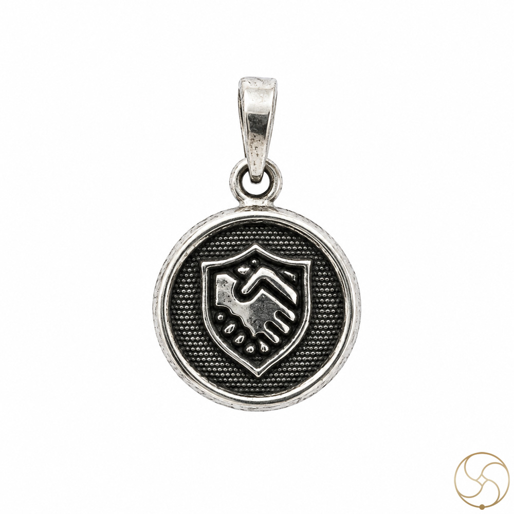 996 Silver Brotherhood Pendant