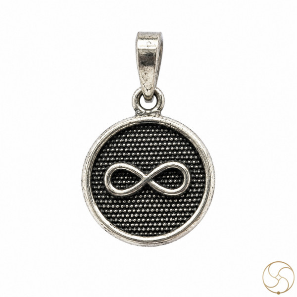 Image of 99.6% Silver Infinity Pendant