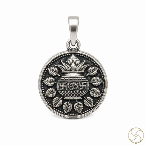 Image of 99.6% Silver Kalash Pendant