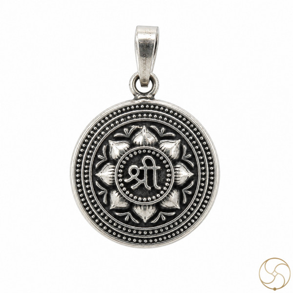 Image of 99.6% Silver Shree Pendant