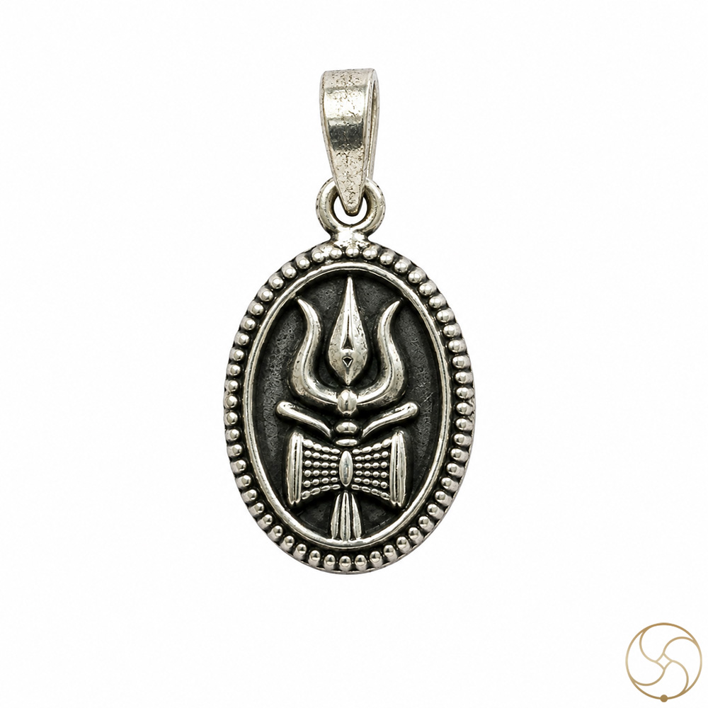 996 Silver Trishul Pendant
