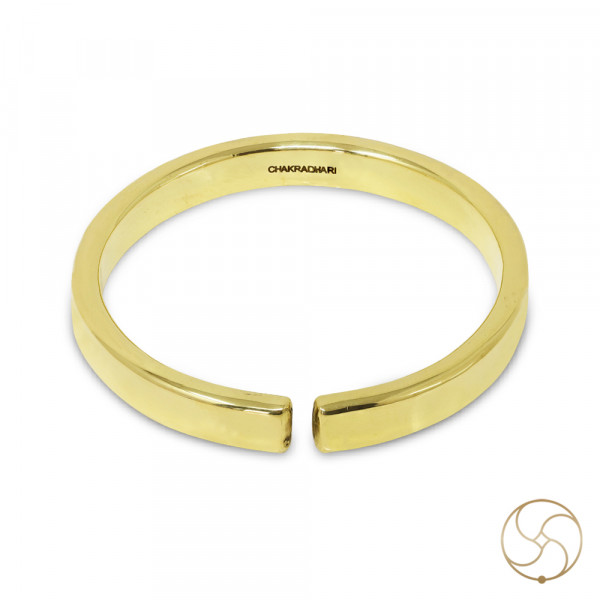 Image of Ritika Brass Ladies Flat Bangle –  रितिका  पीतल स्त्री चपटा कड़ा (50gm)