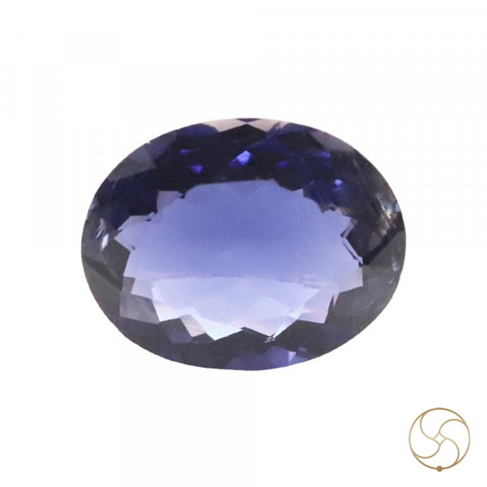 41 Carats Iolite Gemstone With Silver Ring Or Pendant -   