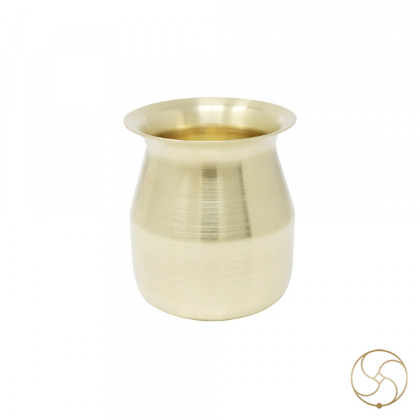 Image of 100ml Ritika Brass Vakrika Lota (55gm)- रितिका पीतल वक्रिका लोटा