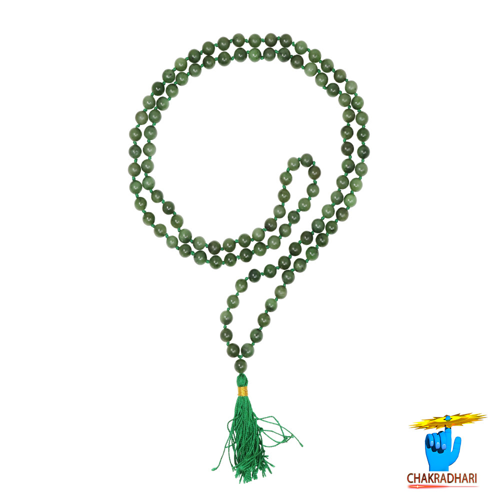 Jade Mala With 1081 Beads for Jaap or Wearing 8mm