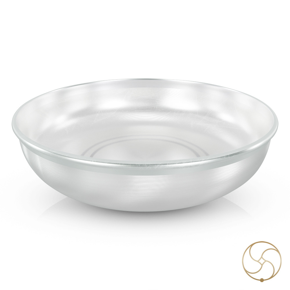 999 Silver Halwa Plate -    215gm