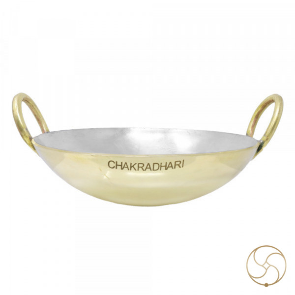Image of 6 LT to 17 LT Ritika Brass  Ayurvedic Kadahi or Cooking Vessel